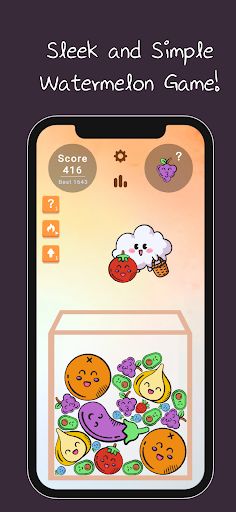 Watermelon Pumpkin Merge - Screenshot 1