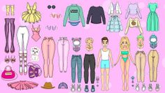 Chibi Dolls Makeover DIY Games - Screenshot 2