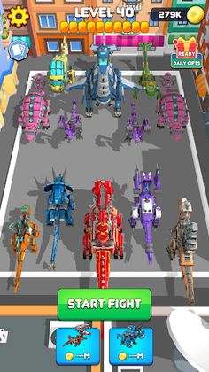 Vehicle Dinosaur Clash Battle - Screenshot 1