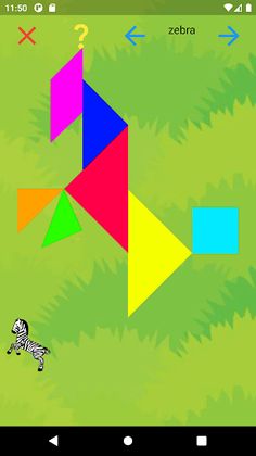 Bé Xếp Hình Tô Màu  Học & Chơi - Screenshot 3