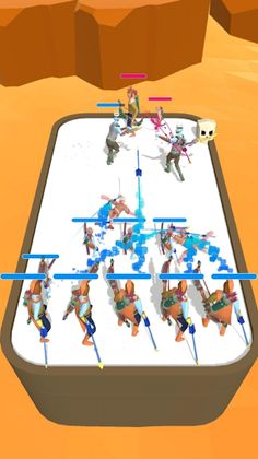 Merge Warriors Hero Battle - Screenshot 4