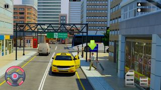 City Taxi Driving Sim Games - Screenshot 2