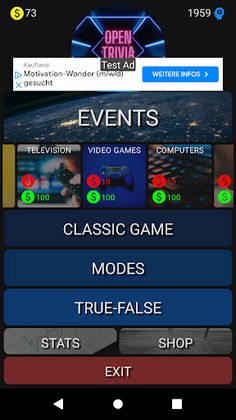 Open Trivia Quiz - Screenshot 2