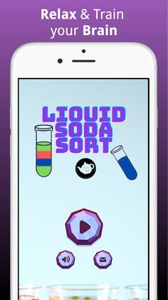 Liquid Soda Sort - Water Bottl - Screenshot 1