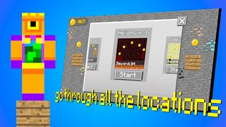 Multicraft parkour game: A4 - Screenshot 2