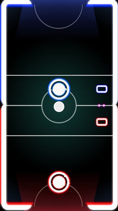 Glow Hockey - Glockey - Screenshot 1