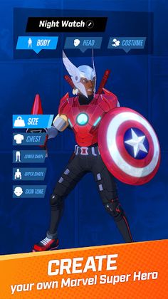 MARVEL World of Heroes - Screenshot 1