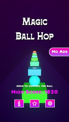 Magic Ball Hop - Screenshot 1
