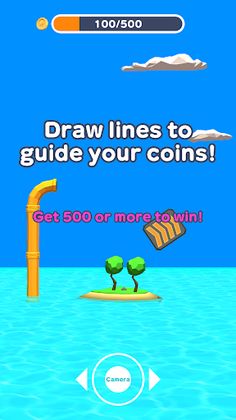 Draw Coins Park - Screenshot 1