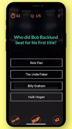 Fan Quiz For WWE Wrestling 202 - Screenshot 4