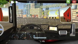 3D Truck Transporter Simulatio - Screenshot 1
