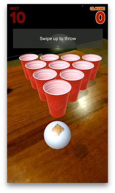 Beer Pong AR - Screenshot 2