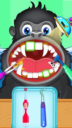 Pet Doctor Dentist Teeth Game - Screenshot 3