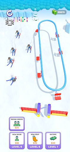 Ski Lift Clicker - Screenshot 1