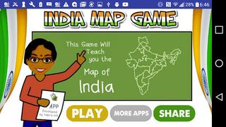 India Map Game - Screenshot 1