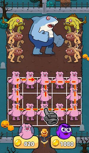 The Fish vs Grimaze: Merge War - Screenshot 3