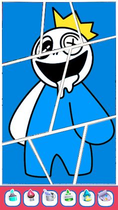 Rainbow Friends 2 Coloring - Screenshot 3