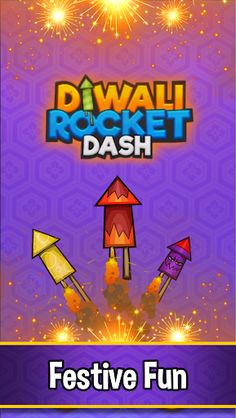 Diwali Rocket Dash - Screenshot 2