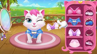 Cute Kitten - 3D Virtual Pet - Screenshot 2