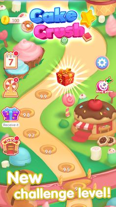 Cake Crush - Match 3 Game - Screenshot 2