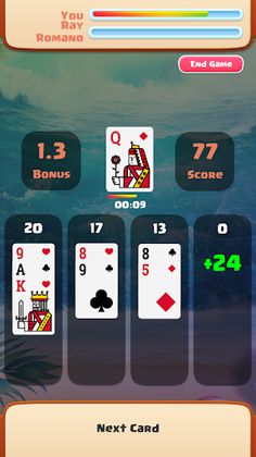 Catch 21 Solitaire Game - Screenshot 1