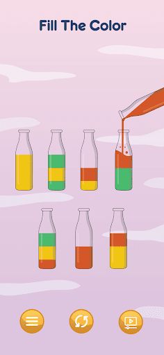 Water Sort Puzzle Bottle Games - Screenshot 1