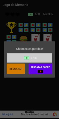 Jogo da memória - Screenshot 2