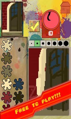 Pixel painter story game - Screenshot 1