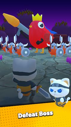 Survivor Cat: Chicken Invaders - Screenshot 3