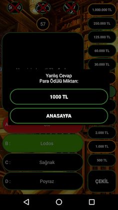 Genel Kültür Bilgi Yarışması P - Screenshot 3