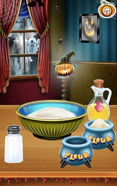 Cooking Hallowen Cake Maker Ga - Screenshot 2