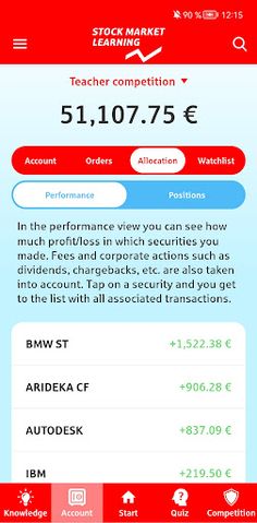 Stock Market Learning - Screenshot 3
