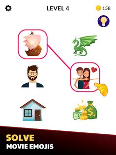 Movie Emoji Puzzle: Match game - Screenshot 2