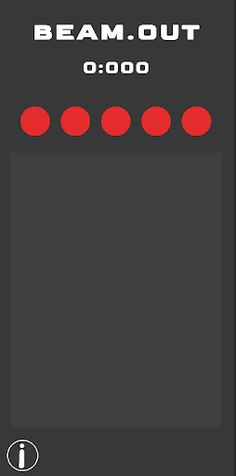 Beam.Out - Reaction Game - Screenshot 1