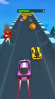 Turbo Speed Car Racing-Fly Car - Screenshot 3