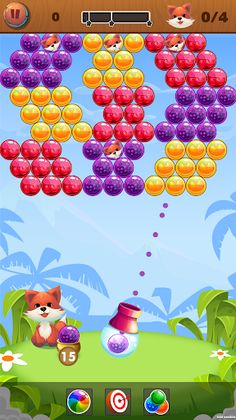 Bubble Pop: Fox Rescue - Screenshot 1