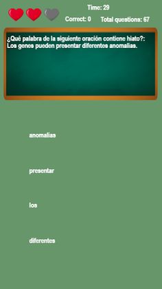 El Hiato Juego Educativo - Screenshot 1