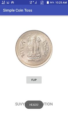 Simple Coin Toss - Screenshot 3