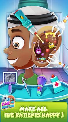 Ear Doctor Game - Care - Screenshot 3