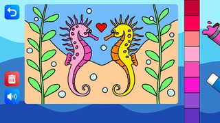 Coloring - Sea Animals - Screenshot 3