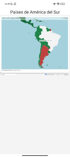 Países de América del Sur - Screenshot 3