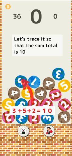 Calc Ball   "Let's test your m - Screenshot 1