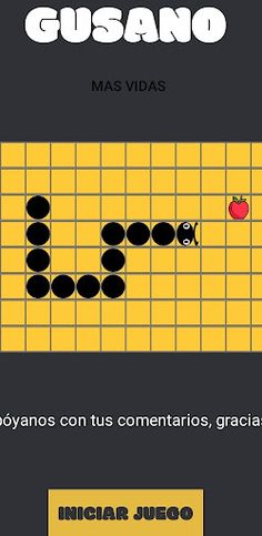 gusanito juego slither snake - Screenshot 1