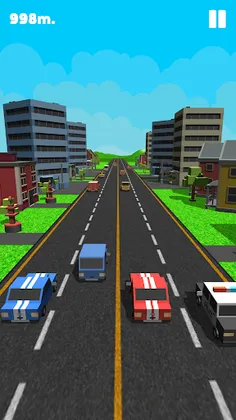 Double Traffic Race - Screenshot 2