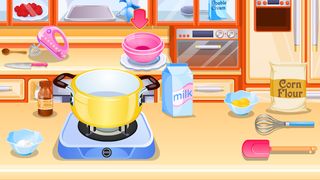 cook cake with berries games - Screenshot 3