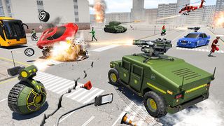 Multi Robot Game Car Transform - Screenshot 3