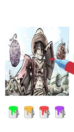 Coloring Pirates: Blox Fruits - Screenshot 3