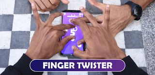 Finger Twister: Family game - Screenshot 1