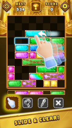 Drop Jewel Slide: Block Puzzle - Screenshot 2