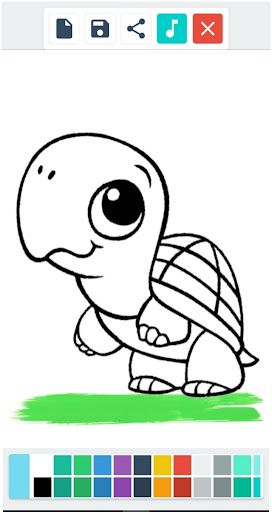 Mewarnai dan Belajar - Hewan - Screenshot 2